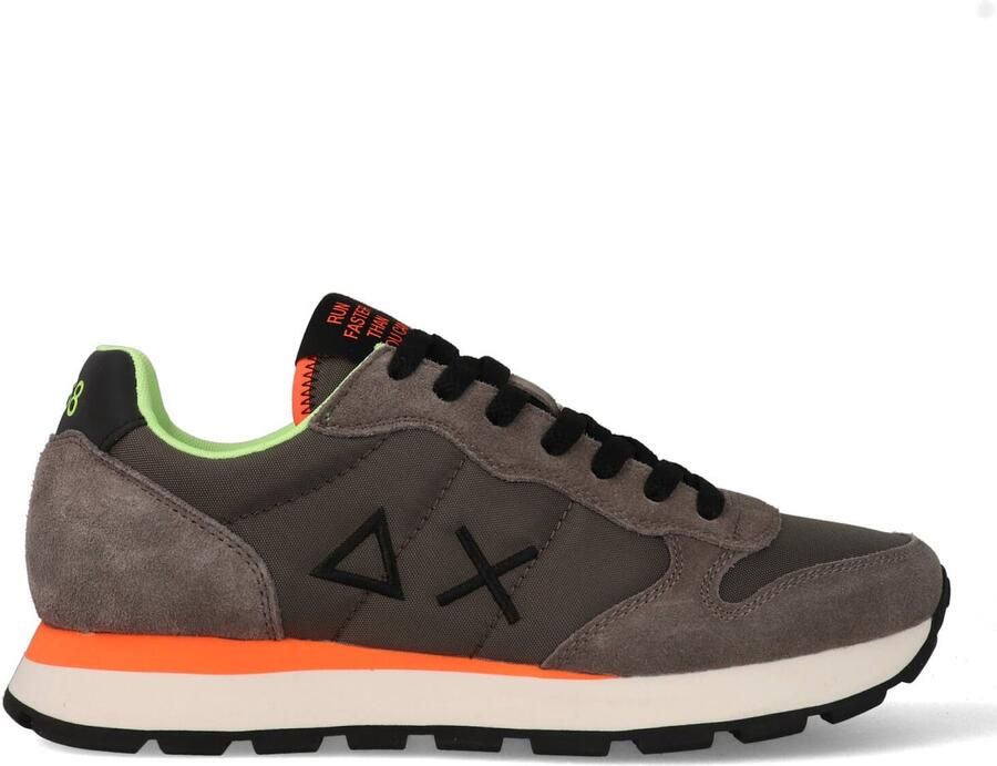 Sun68 Lage Sneakers Z36102 TOM FLUO-502 99 INCHIOSTRO