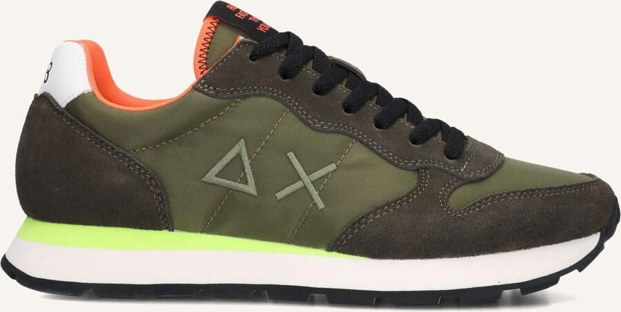 Sun68 Sneaker Tom Fluo Militare Heren Sneakers