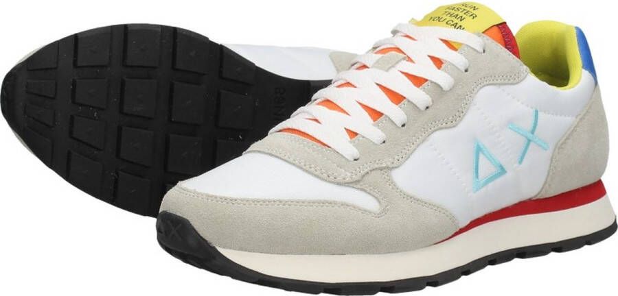 Sun68 Kleurrijke Herensneaker met Optimaal Comfort en Extra Stabiliteit White Heren - Foto 11