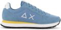 Sun68 Tom Solid Heren Sneakers Schoenen Blauw Z36101 - Lichtblauw