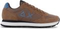 Sun68 Tom Solid Heren Sneakers Schoenen Bruin Z46101 - Bruin