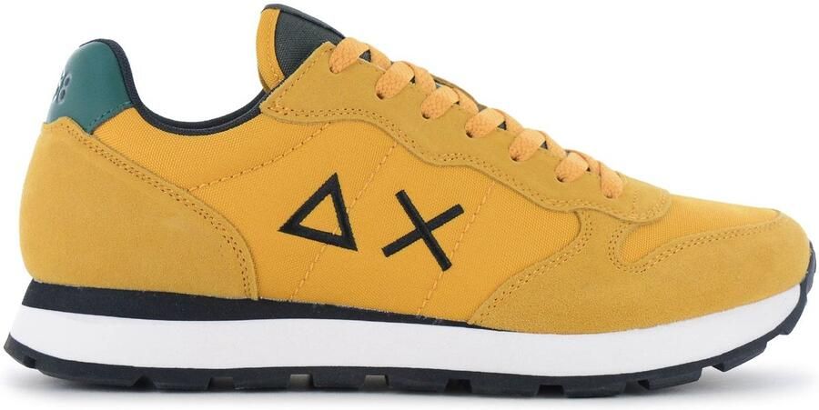 Sun68 Tom Solid Heren Sneakers Schoenen Geel Z46101