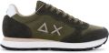 Sun68 Tom Solid Heren Sneakers Schoenen Groen Z36101 - Groen