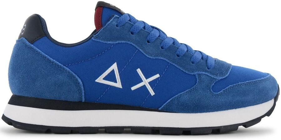 Sun68 Tom Solid Heren Sneakers Schoenen Royal-Blauw Z46101