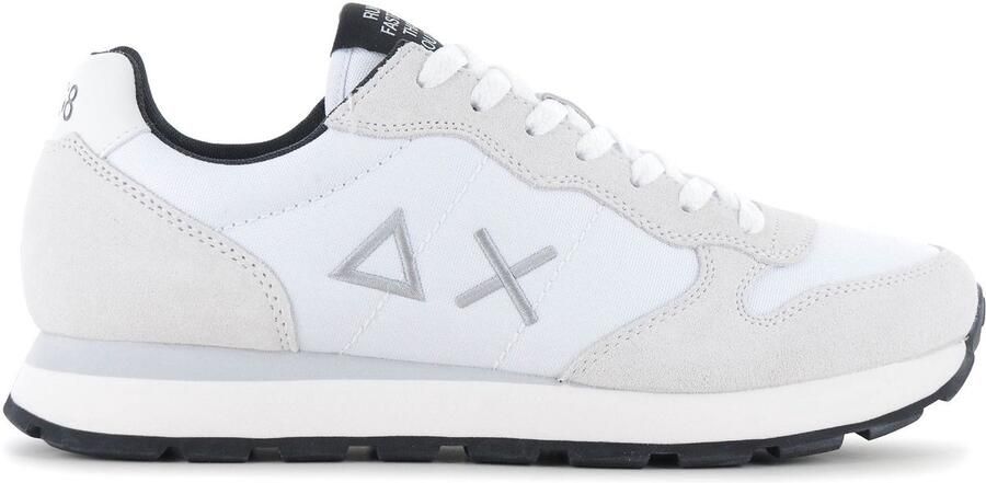 Sun68 Tom Solid Heren Sneakers Schoenen Wit Z46101