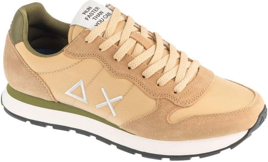 Sun68 Tom Solid Mannen Beige Sneakers