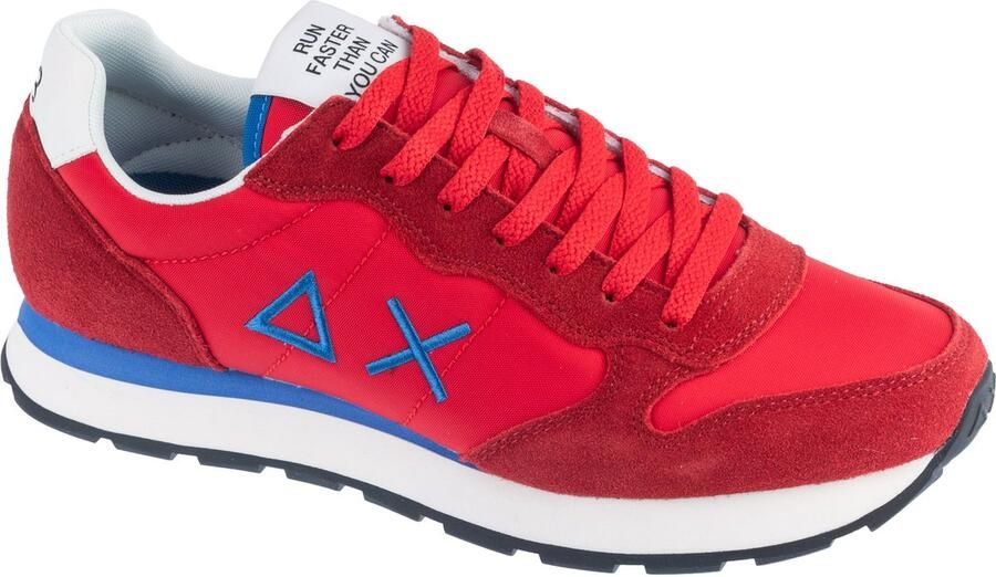 Sun68 Tom Solid Mannen Rood Sneakers