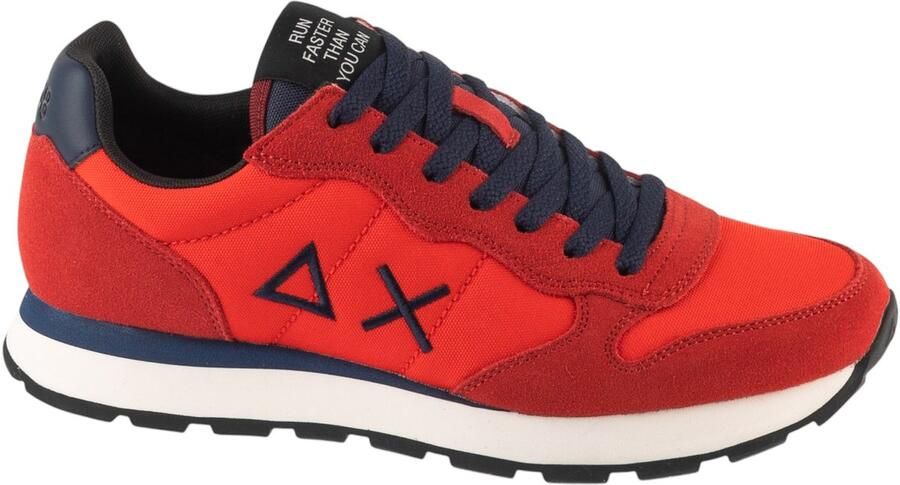 Sun68 Tom Solid Mannen Rood Sneakers