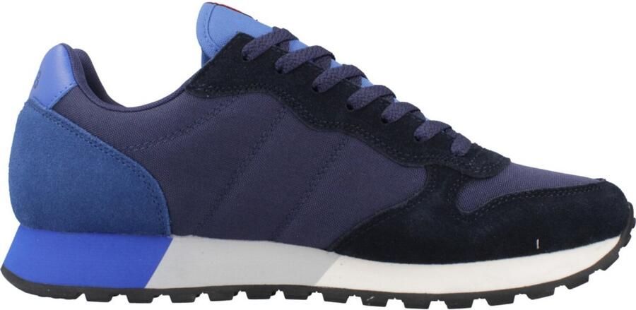 Sun68 Navy Blauwe Sneakers Z44113 Stijlvol Comfort Blue Heren