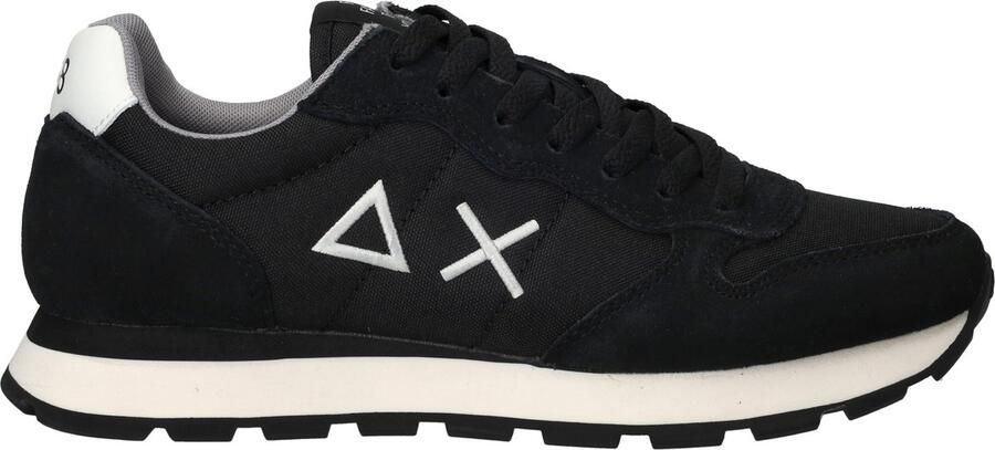 Sun68 Heren Lage sneakers Tom Solid Zwart Suède - Foto 2