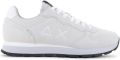 Sun68 Tom Suede Heren Sneakers Schoenen Wit-Grijs Z46106 - Grijs