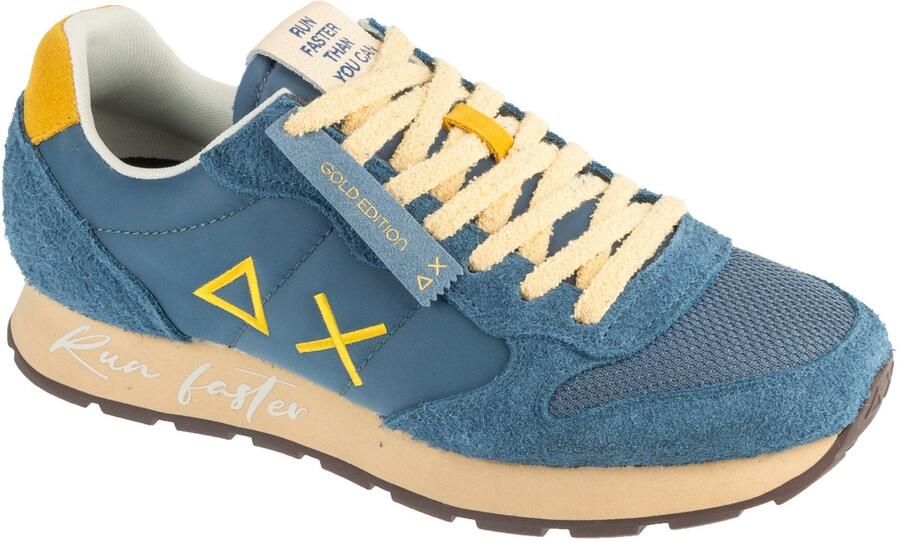 Sun68 Tom Vintage Mannen Blauw Sneakers