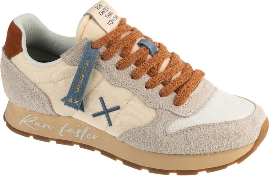 Sun68 Lage Sneakers Z36104 TOM VINTAGE-218 31 BIANCO PANNA