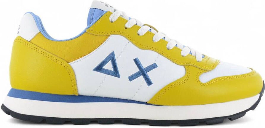 Sun68 Tom Color Heren Sneakers Schoenen Geel Z35106