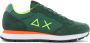 Sun68 Heren Sneakers met Technische Stof Green Heren - Thumbnail 1