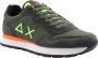 Sun68 Fluo Solid Sneaker Donkergroen Militair Green Heren - Thumbnail 4