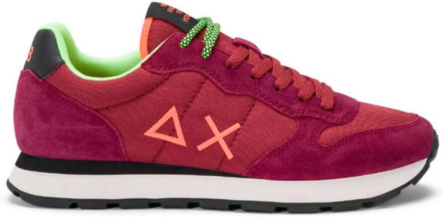 Sun68 Tom Fluo Schoenen Rood Man