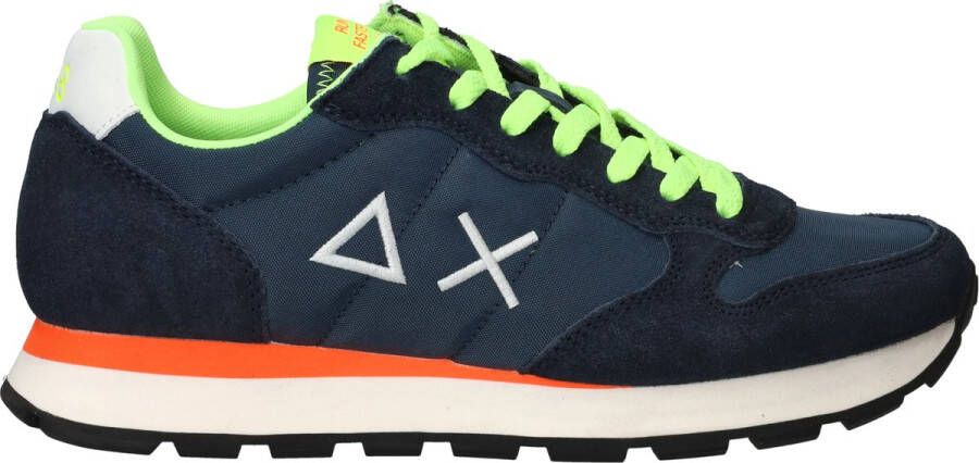 Sun68 Blauwe Tom Sneakers Lente Zomer 2025 Blue Heren