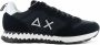 Sun68 Tom Snake Heren Sneakers Schoenen Zwart Z35104 - Thumbnail 1