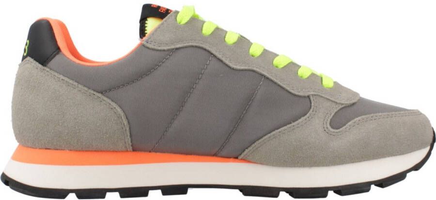 Sun68 Fluo Solid Hardloopschoen in Grijs Gray Heren