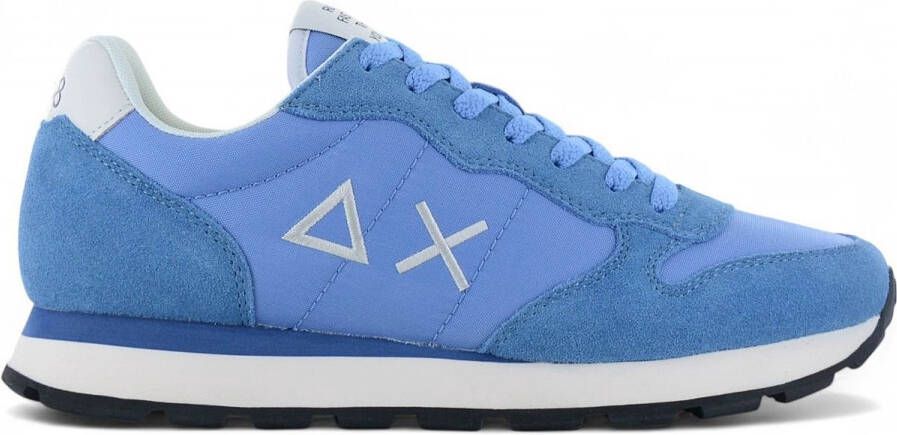 Sun68 Tom Solid Heren Sneakers Schoenen Blauw Z35101