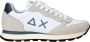 Sun68 Tom Solid Heren Sneakers Schoenen Wit Z35101 - Thumbnail 1