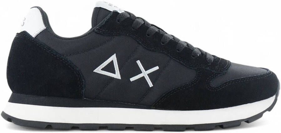 Sun68 Tom Solid Heren Sneakers Schoenen Zwart Z35101