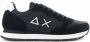 Sun68 Tom Solid Heren Sneakers Schoenen Zwart Z35101 - Thumbnail 1