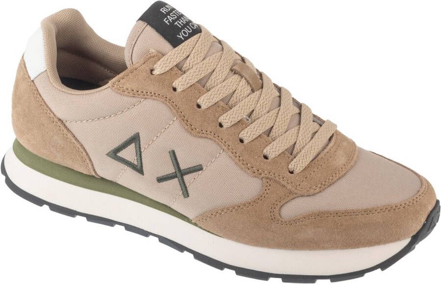 Sun68 Tom Solid Mannen Beige Sneakers