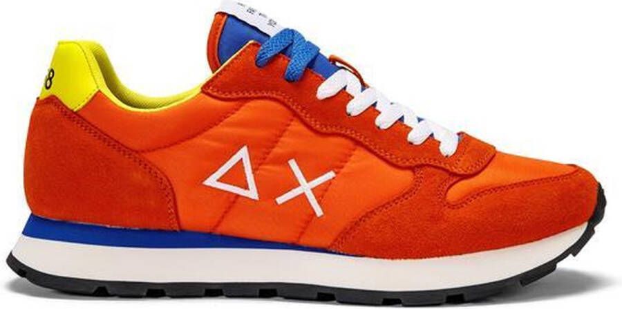 Sun68 Tom Solid Nylon Men Lage sneakers Heren Oranje - Foto 3