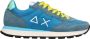 Sun68 Blauwe Solid Nylon Sneaker met Extra Veters Multicolor Heren - Thumbnail 2