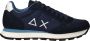 Sun68 Casual Sneaker Tom Solid Blauw Marineblauw Heren - Thumbnail 1