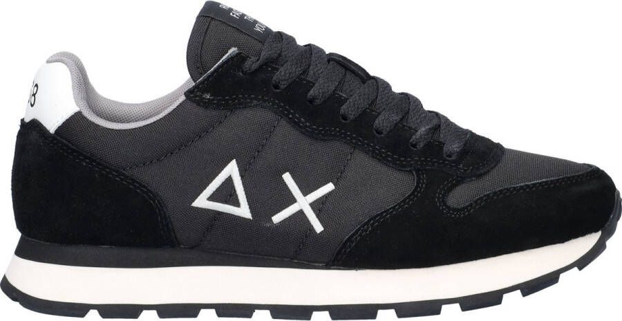 Sun68 Heren Lage sneakers Tom Solid Zwart Suède