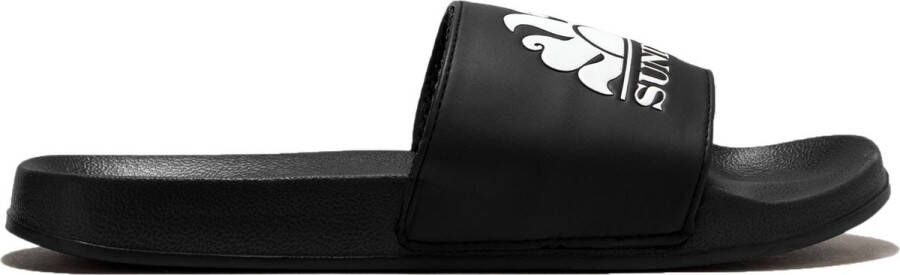 Sundek Slippers Mannen Zwart Wit