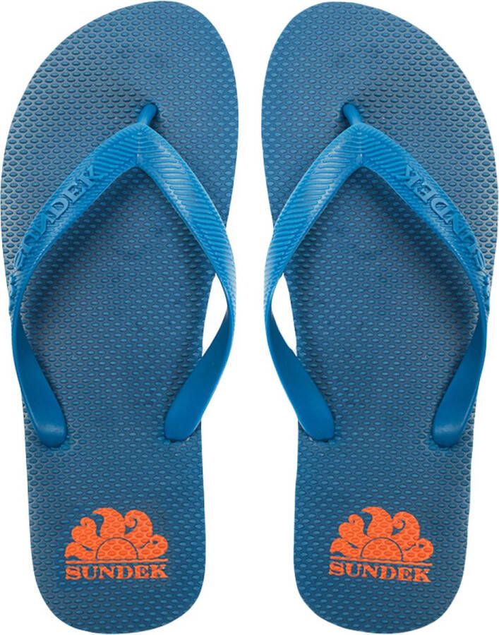 Sundek teenslippers barracuda blauw