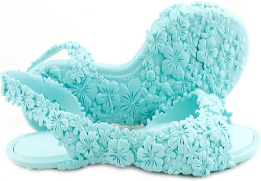 Sunies Eco-vriendelijk sandals green-flowers 40