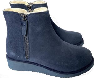 Super Cracks Home Super Cracks Enkellaarsjes Navy blauw