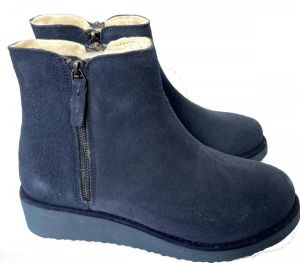 Super Cracks Home Super Cracks Enkellaarsjes Navy blauw