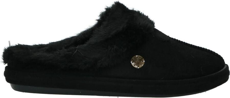 Super Cracks Home Dames Pantoffels Black
