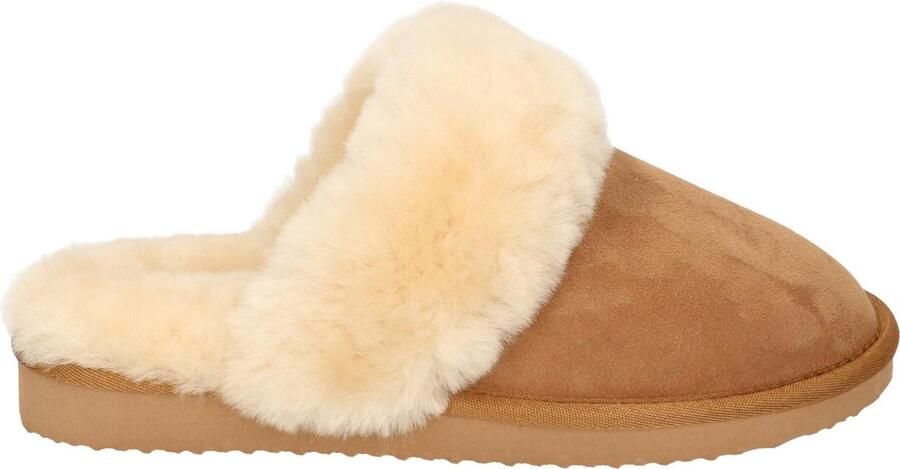 Super Cracks Pantoffels in bruin voor Dames grootte: 37