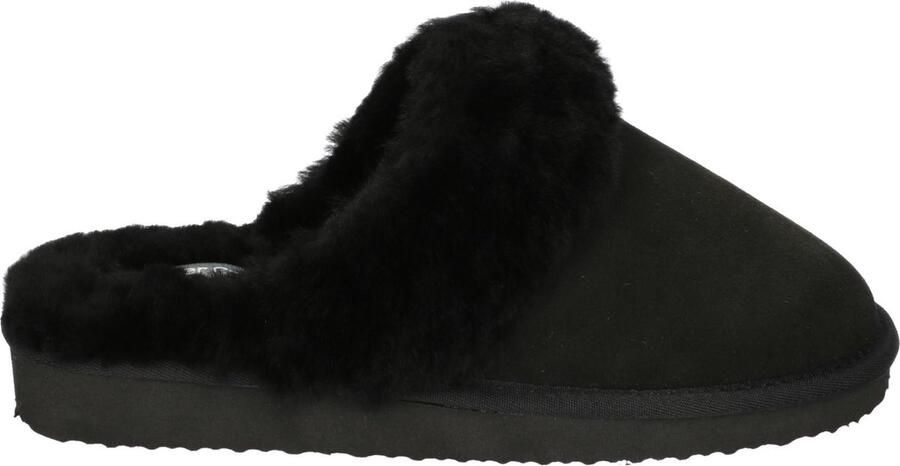 Super Cracks Home Dames Sloffen Zwart