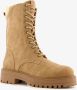 Super Cracks Supercracks dames veterboots Bruin - Thumbnail 1
