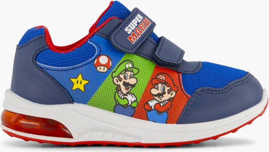 Super Mario sneakers met lichtjes blauw rood - Foto 2