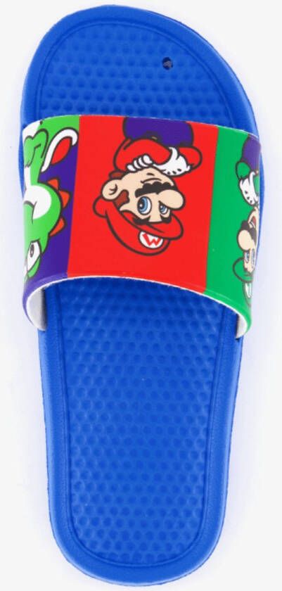 Super Mario Jongens Badslipper Blauw - Foto 1