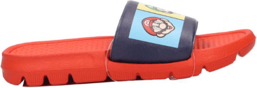 Super Mario Jongens Badslipper Rood