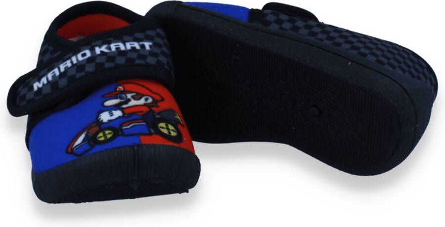 Super Mario Jongens Pantoffel Blauw