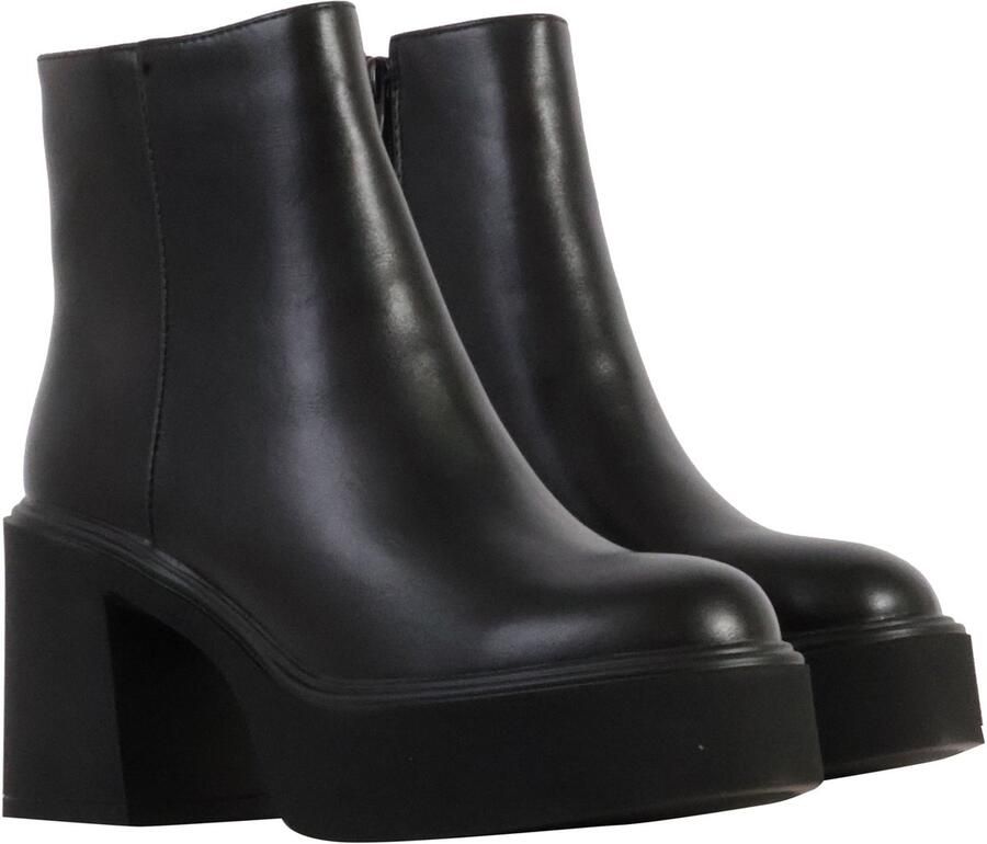 Super Mode Enkellaarzen met hak van Ideal Shoes