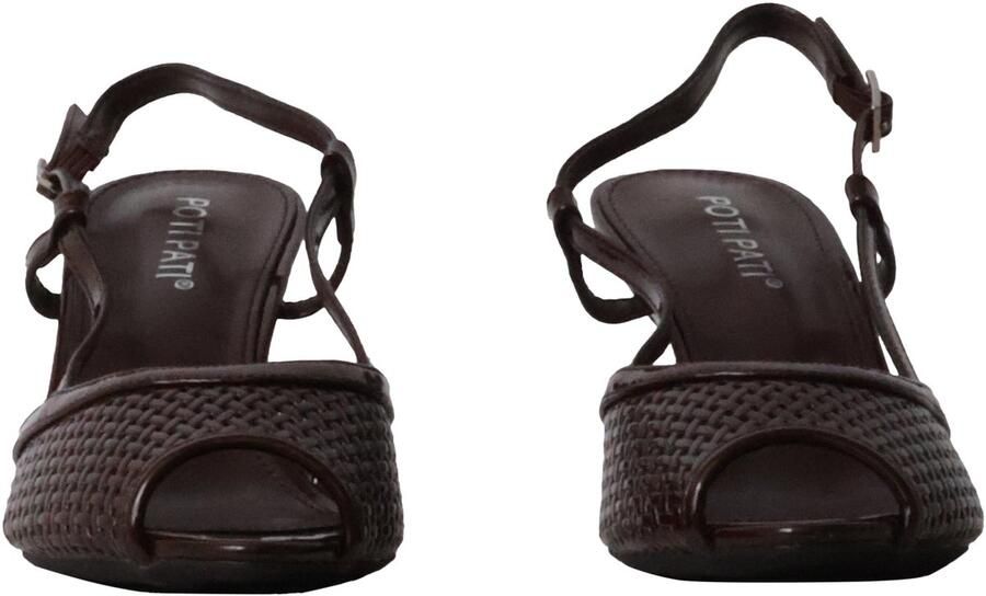 Poti pati Supermodieuze pumps met hak