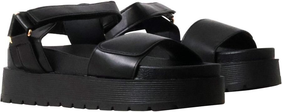 Super Mode Joalice-sandalen met klittenband en plateauzool - Foto 2