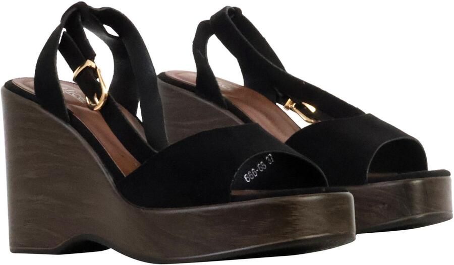 Super Mode Joalice sandalen met sleehak en bandjes - Foto 3